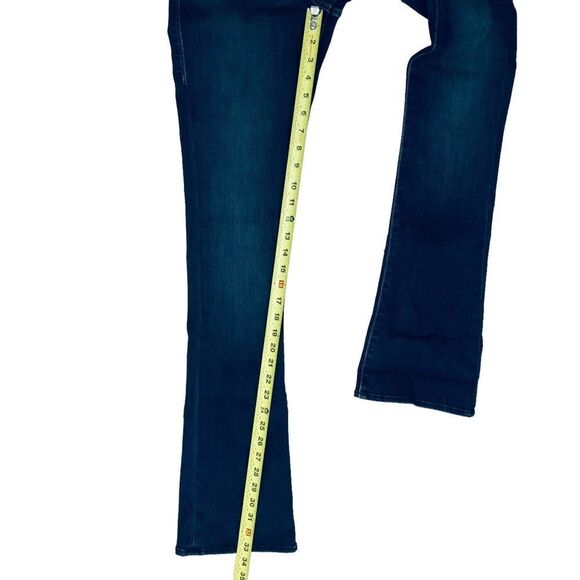 Rock & Republic Dark Blue Denim Kendra Curvy Low Rise Women’s Jeans - Picture 12 of 16